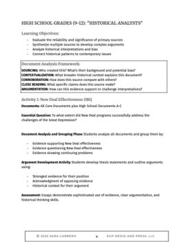 Great Depression Primary Sources: Age-Adapted Teaching Pack Grades 3-12, image 4