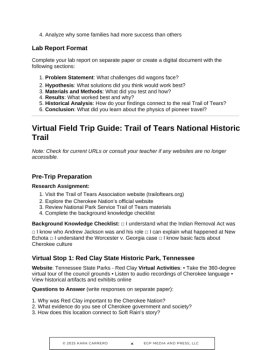Soft Rain: A Story of the Cherokee Trail of Tears - Novel Study & STEM Lab, image 3