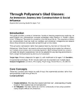 Pollyanna’s Perspective Playbook: Constructivism & Emotion Contagion Project Kit, image 3