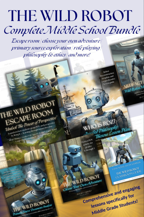 The Wild Robot Explored: Complete Middle School Collection