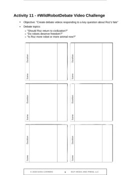The Wild Robot: Middle School Enrichment Novel Study Set, image 4