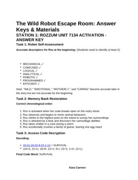 Wild Robot Educational Escape Room Bundle — 2 challenges adaptable ages 5-15, image 2