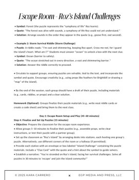 The Wild Robot Paper Escape Room – An Analytical Adventure Ages 5-10, image 2