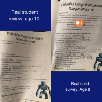 The Wild Robot Paper Escape Room – An Analytical Adventure Ages 5-10, image 4