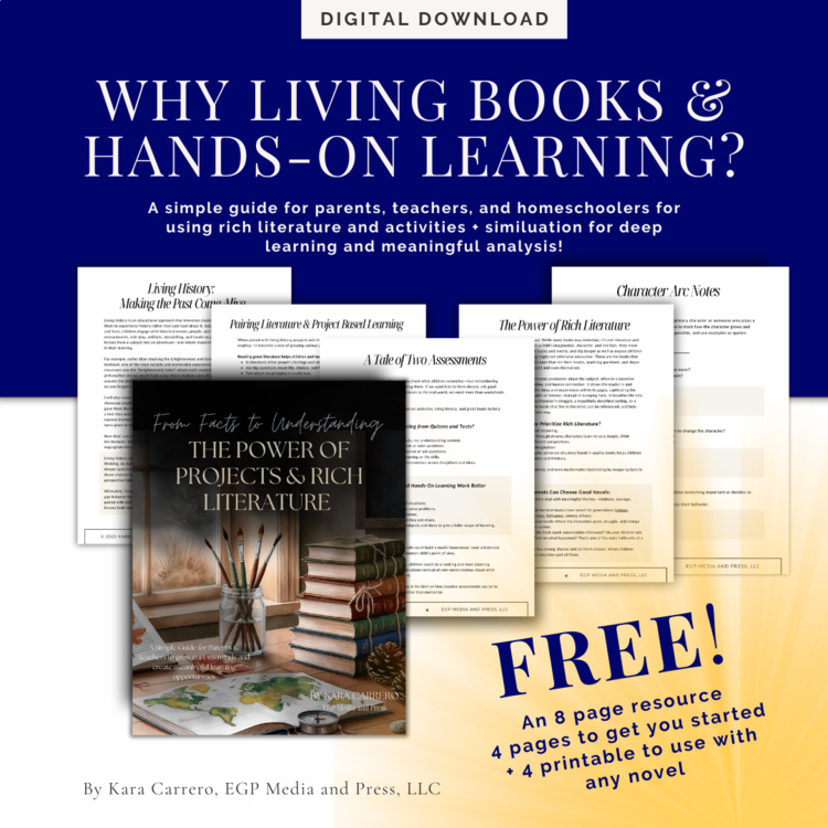 Power of Projects and Rich Literature — Quick start guide for parents & Teachers