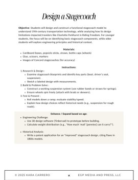 Riding Freedom Novel Study – A Cross-Curricular Journey, image 4