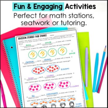 3rd Grade Multiplication and Division Worksheets - TEKS, image 2