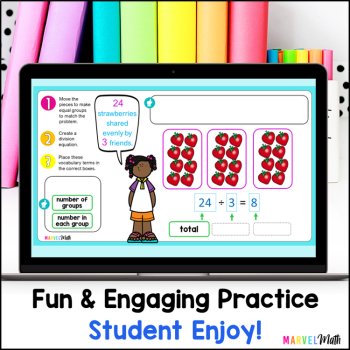 Multiplication and Division Google Slides Bundle - 3rd Grade, image 3