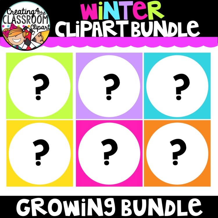 **NEW Flash Deal- Winter Clipart Growing Bundle