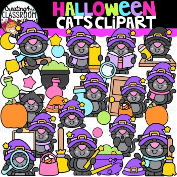 Halloween Clipart Bundle | Halloween Clipart for decor and activities, image 2