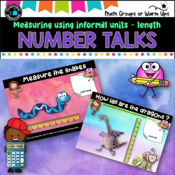 Number Talks - Measuring length using informal units -, image 2