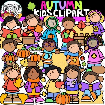 Autumn Clipart Bundle | Fall Clipart for worksheets, image 3