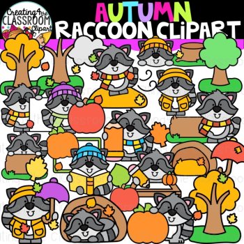 Autumn Clipart Bundle | Fall Clipart for worksheets, image 4