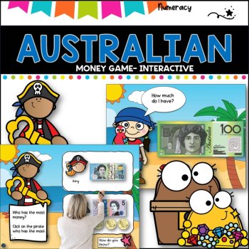 Australian Money- Game and worksheets Ideal for digital learning, image 3