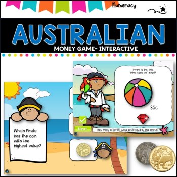 Australian Money- Game and worksheets Ideal for digital learning, image 4