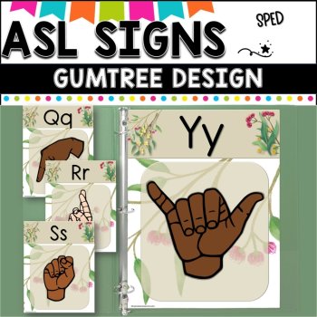 ASL Alphabet posters.  Gumleaf Design, image 4