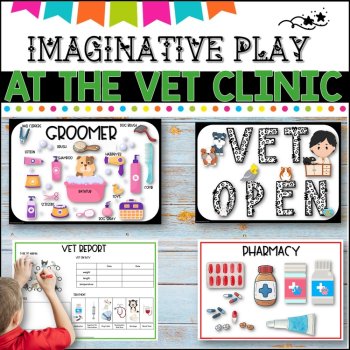 Vet Clinic- Dramatic Play, image 3