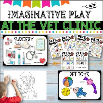 Vet Clinic- Dramatic Play, image 4