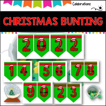 Create your own Christmas Bunting Banner Pack, image 4
