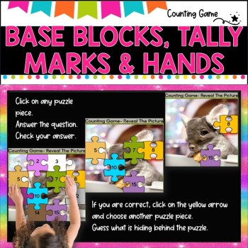 NO PREP MATH GAME - representation of numbers  - POWERPOINT GAME, image 3