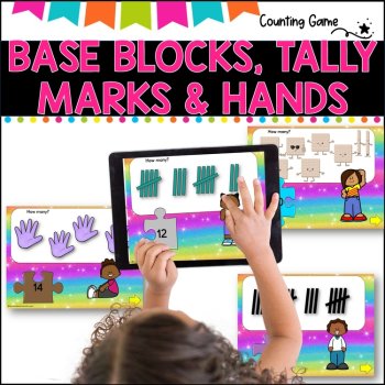 NO PREP MATH GAME - representation of numbers  - POWERPOINT GAME, image 4