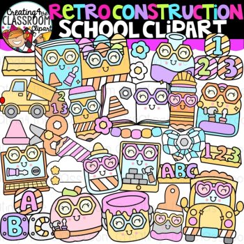 Construction Clipart Bundle | Kid Clipart for worksheets, image 3