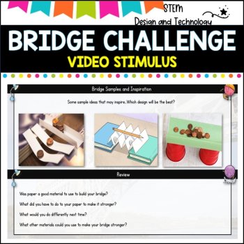 BRIDGE STEM low prep activity,report writing ,video -quiz, image 4