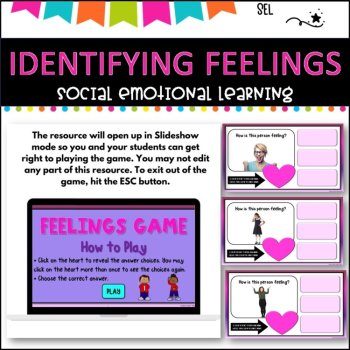 FEELINGS l SEL l PowerPoint Game l, image 2