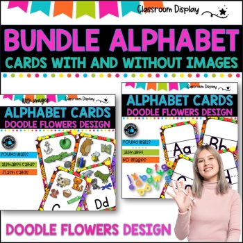 DECOR SET I Classroom Labels + Signs Pack |RETRO FLOWER DESIGN, image 2