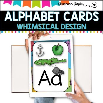 ALPHABET POSTERS with Pictures l DECOR l  WHIMSICAL DESIGN, image 3