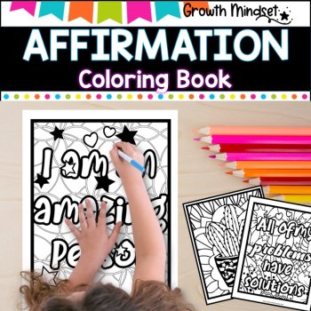 Positive Affirmation Posters | Coloring Fun, Creative Designs, image 2
