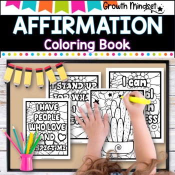 Positive Affirmation Posters | Coloring Fun, Creative Designs, image 4