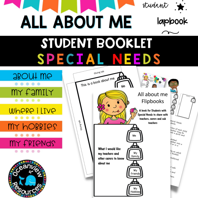 All about me- A back to school book
