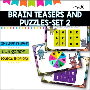 Bell ringers- Puzzles and Brain Breaks for Upper Primary- Set 2, image 3