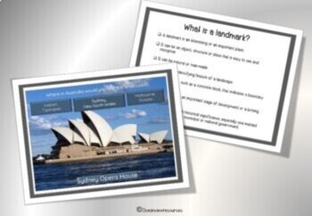 AUSTRALIAN LANDMARKS PACK -A comprehensive Geography Unit, image 4