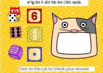 Dice patterns and number recognition to 6, image 4