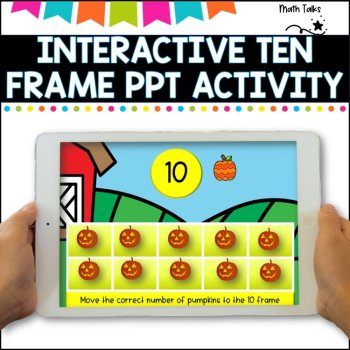 Interactive Ten Frame PowerPoint ideal for digital learning, image 3