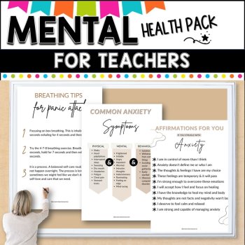 Mental Health and Wellbeing Pack for Teachers, image 3
