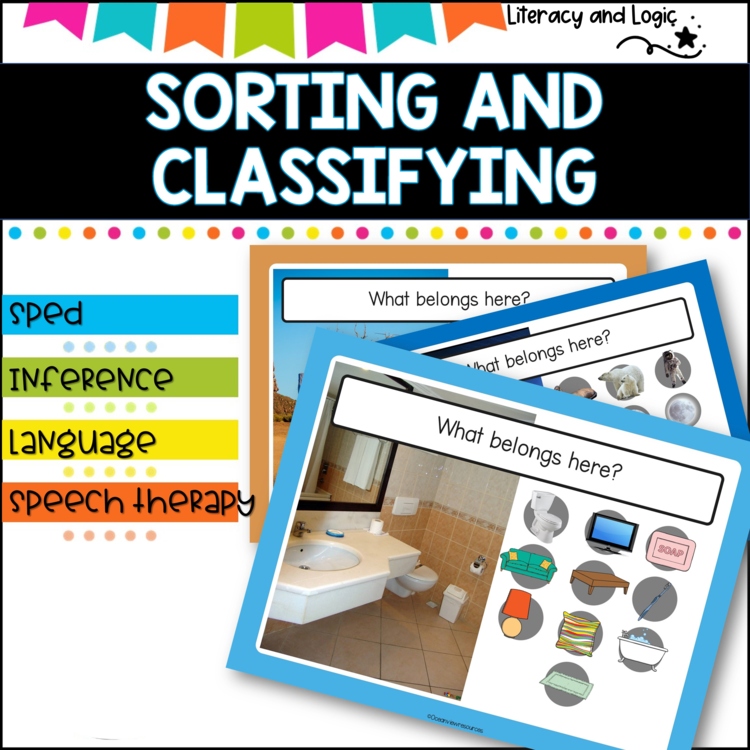 Sorting and Classifying objects - odd one out