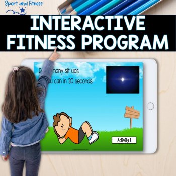 Interactive Fitness Powerpoint Game- Have fun, and get fit, image 2