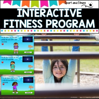 Interactive Fitness Powerpoint Game- Have fun, and get fit, image 4