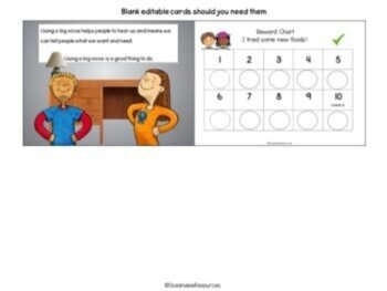 Social Narrative-USING A BIG VOICE SO THAT OTHERS CAN HEAR ME-SPED, image 4