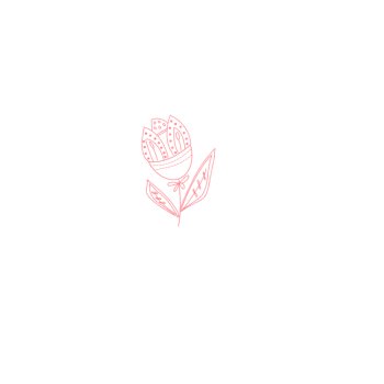 Procreate flower stamps, image 2