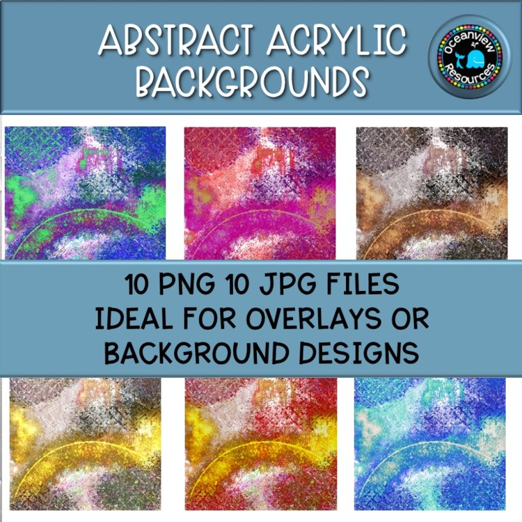 Abstract Acrylic Backgrounds