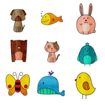Cute Critters png files, image 2