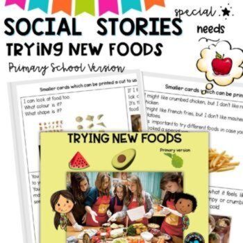 Social Narrative-TRYING NEW FOOD (PRIMARY VERSION) A story for SPED, image 2