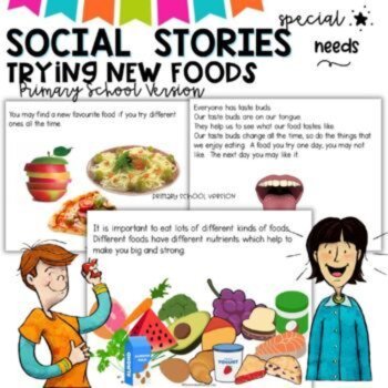 Social Narrative-TRYING NEW FOOD (PRIMARY VERSION) A story for SPED, image 3