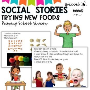 Social Narrative-TRYING NEW FOOD (PRIMARY VERSION) A story for SPED, image 4