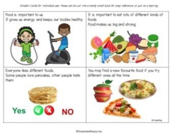 Social Narrative-TRYING NEW FOOD (PRESCHOOL VERSION) A Story for SPED, image 2