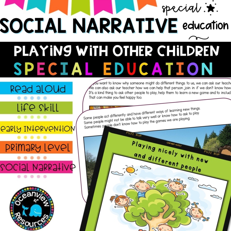 Social Narrative-PLAYING WITH OTHER CHILDREN -A Story for SPED